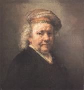 REMBRANDT Harmenszoon van Rijn Self-Portrait (mk33) painting